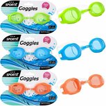 SportX Junior Zwembril 3 Sterren Groen/Blauw/Oranje Assorti