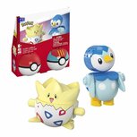 Mattel Mega Pok&eacute;mon Togepi en Piplup