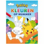 Deltas Kleurboek Pok&eacute;mon Kleuren op Nummer
