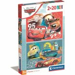 Clementoni Supercolor Puzzel Disney Cars 2x20 Stukjes