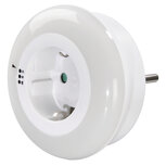 Hama Led-nachtlampje Circle Colour M. Ge&iuml;ntegr. Stopcont. Lichtsensor 3 Kl.