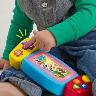 Fisher Price Leerplezier Draai en Leer Spel + Licht en Geluid