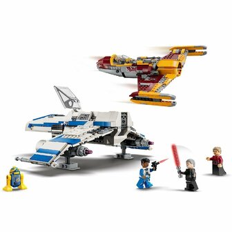 Lego Star Wars 75364 New Republic E-Wing vs Shin Hati&#039;s Starfighter