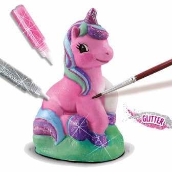 SES Creative Gips Gieten en Schilderen Glitter Unicorn