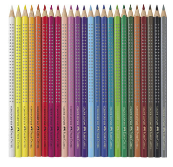 Faber Castell FC-112423 Kleurpotlood Faber-Castell GRIP Metalen Etui A 24 Stuks