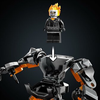 Lego Super Heroes 76245 Ghost Rider Mech en Motor