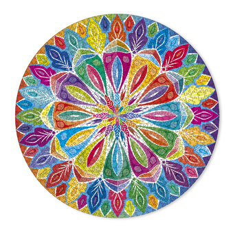 Grafix Mandala Ronde Puzzel 1000 Stukjes