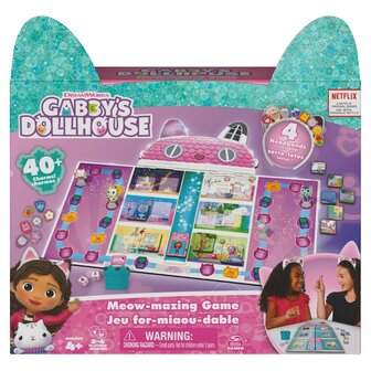 Gabby&#039;s Dollhouse Meow-Mazing Bordspel