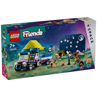 Lego Friends 42603 Astronomisch Kampeervoertuig