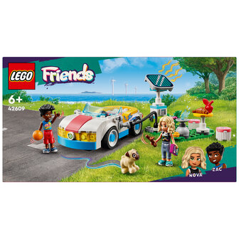 Lego Friends 42609 Elektrische Auto en Oplaadpunt