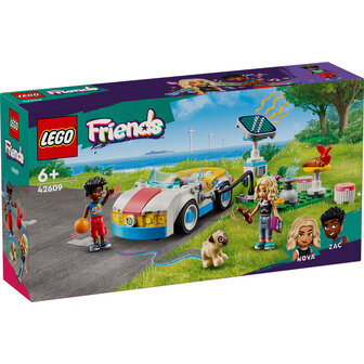 Lego Friends 42609 Elektrische Auto en Oplaadpunt