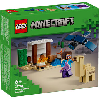 Lego Minecraft 21251 Steve&#039;s Desert Expedition