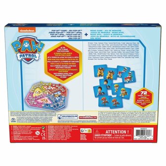 Paw Patrol Memo en Pop-Up Spel