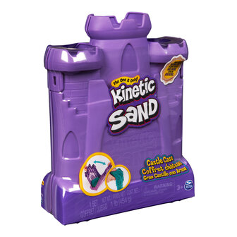 Kinetic Sand Zandkasteel Speelkoffertje Paars