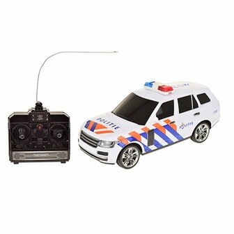 Toi-Toys RC Politieauto + Licht en Geluid 24 cm