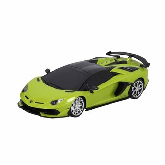 RC Lamborghini Aventador SVJ Roadster 1:24 + Licht Neon Groen