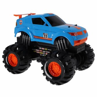 Mega Monstertruck 1:8 Blauw