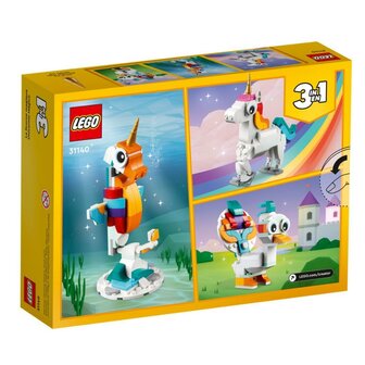 Lego Creator 31140 3in1 Magische Eenhoorn