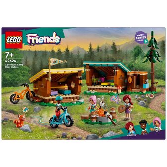 Lego 42624 Friends Avonturenkamp Knusse Boshutten