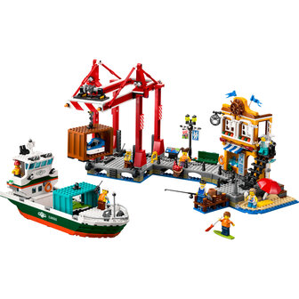 Lego 60422 City Haven Met Vrachtschip