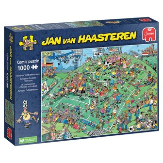 Jumbo Puzzel Jan Van Haasteren Europa&#039;s Voetbalkampioen 1000 Stukjes