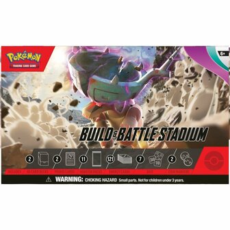 Pok&eacute;mon Scarlet &amp; Violet Paldea Evolved Build &amp; Battle Stadium