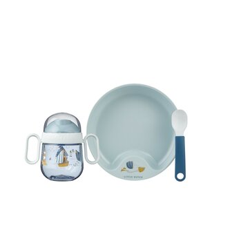 Mepal Babyservies Little Dutch Sailors Bay 3-delig Blauw