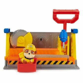 Paw Patrol Rubble &amp; Crew Werkplaats Speelset