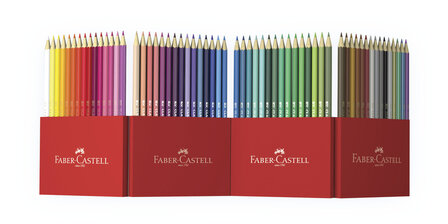 Faber Castell FC-111260 Kleurpotlood Faber-Castell Castle Zeskantig Karton Etui 60 Stuks