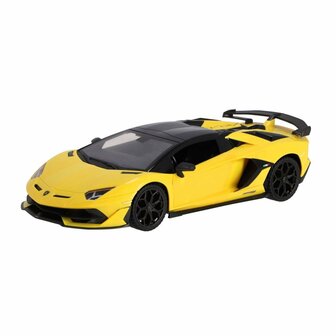 RC Lamborghini Aventador 1:14 + Licht Geel