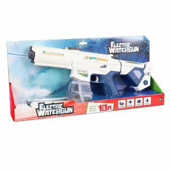 Elektrisch Waterpistool 43 cm Wit/Blauw