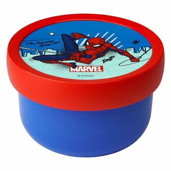 Mepal Campus Fruitbox Spiderman 300 ml Rood/Blauw