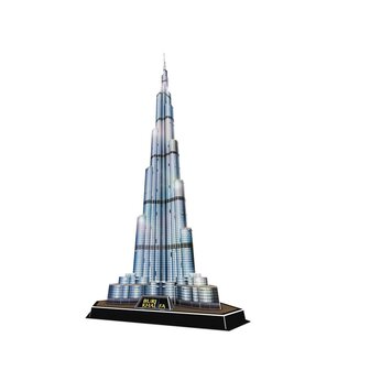 Cubic Fun 3D LED Puzzel Burj Khalifa 136 Stukjes