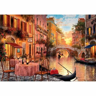 Clementoni High Quality Collection Puzzel + Poster Veneti&euml; 1000 Stukjes