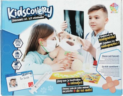 Kidscovery Experiment Dierenarts Set XL