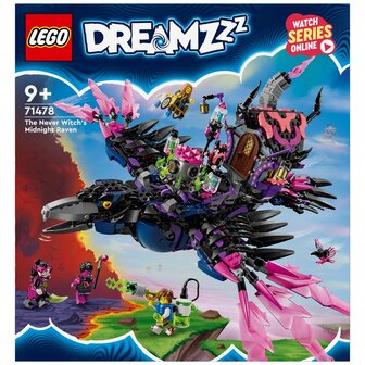 Lego Dreamzzz 71478 Never Witch&#039;s Midnight Raven