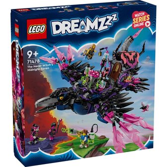 Lego Dreamzzz 71478 Never Witch&#039;s Midnight Raven