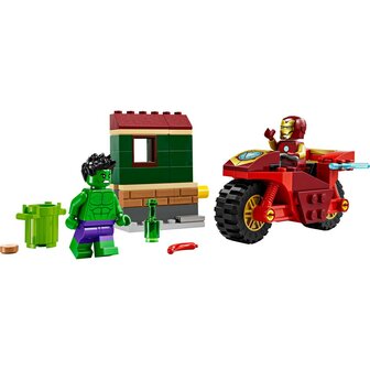 Lego Super Heroes 76287 Marvel Iron Man With Bike