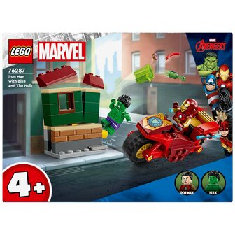 Lego Super Heroes 76287 Marvel Iron Man With Bike