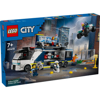 Lego City 60418 Politielaboratorium in Truck