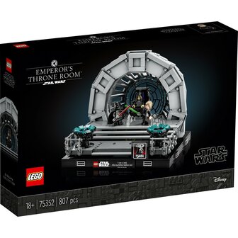 Lego Star Wars 75352 Emperor&#039;s Throne Room Diorama