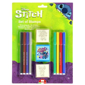 Disney Stitch Stempelset 11-delig