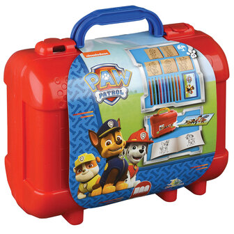 Paw Patrol Kleur-Stempel Kofferset