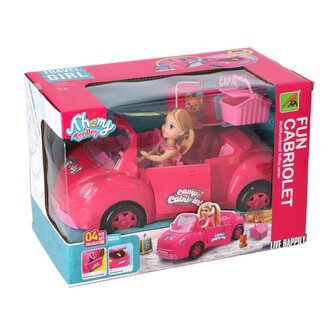 Fun Cabriolet met Pop Roze