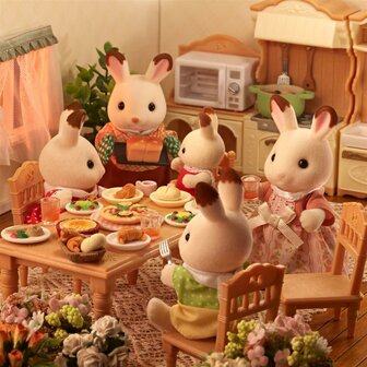 Sylvanian Families 5655 Chocolade Konijn Familie