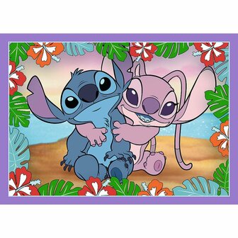 Trefl Disney Stitch 4in1 Puzzel 35-70 Stukjes