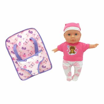 Mother Love Babypop in Draagzak 26 cm