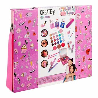 Create It! Beautycase met Spiegel