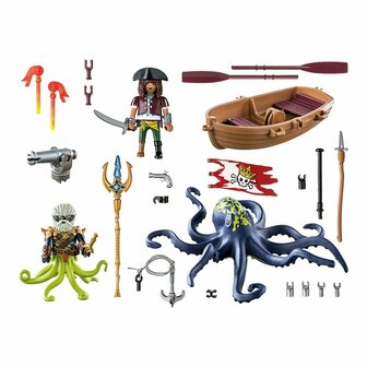 Playmobil 71419 Pirates Gevecht Reuzenoctopus