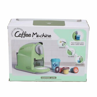 Speelgoed Koffiemachine Mint